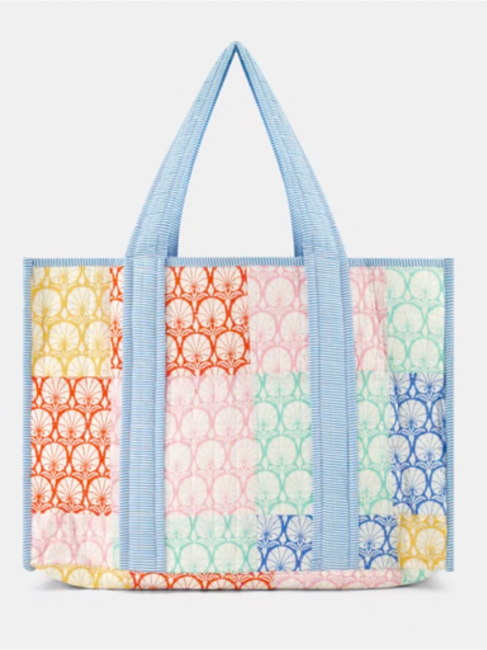 Roller rabbit Fan Geo Quilted Tote - Roller Rabbit